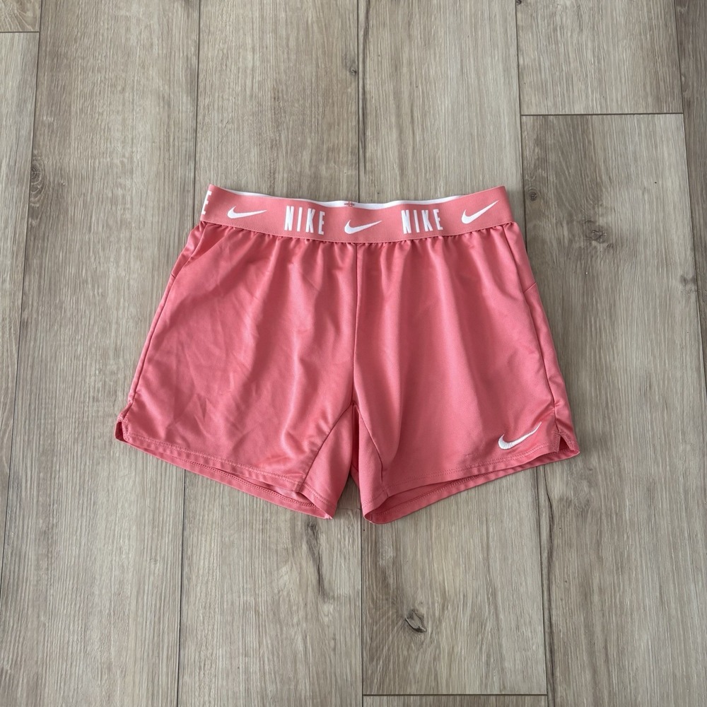 Nike Girls Dri-fit Training Shorts Size Large Unlined Super Lightweight Pink
